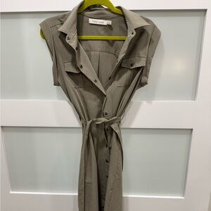 Women's Khaki Jumpsuit